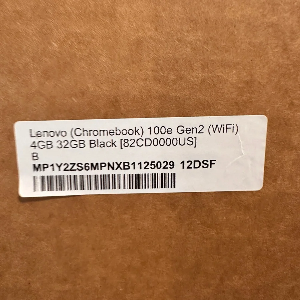 Google Chromebook - Sleek Black Finish